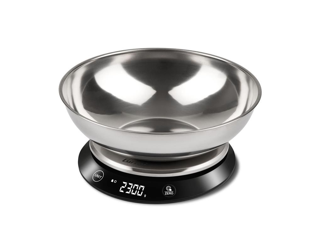 cantar de bucatarie digital cu bol girmi ps84, 5kg, inox - imagine 9